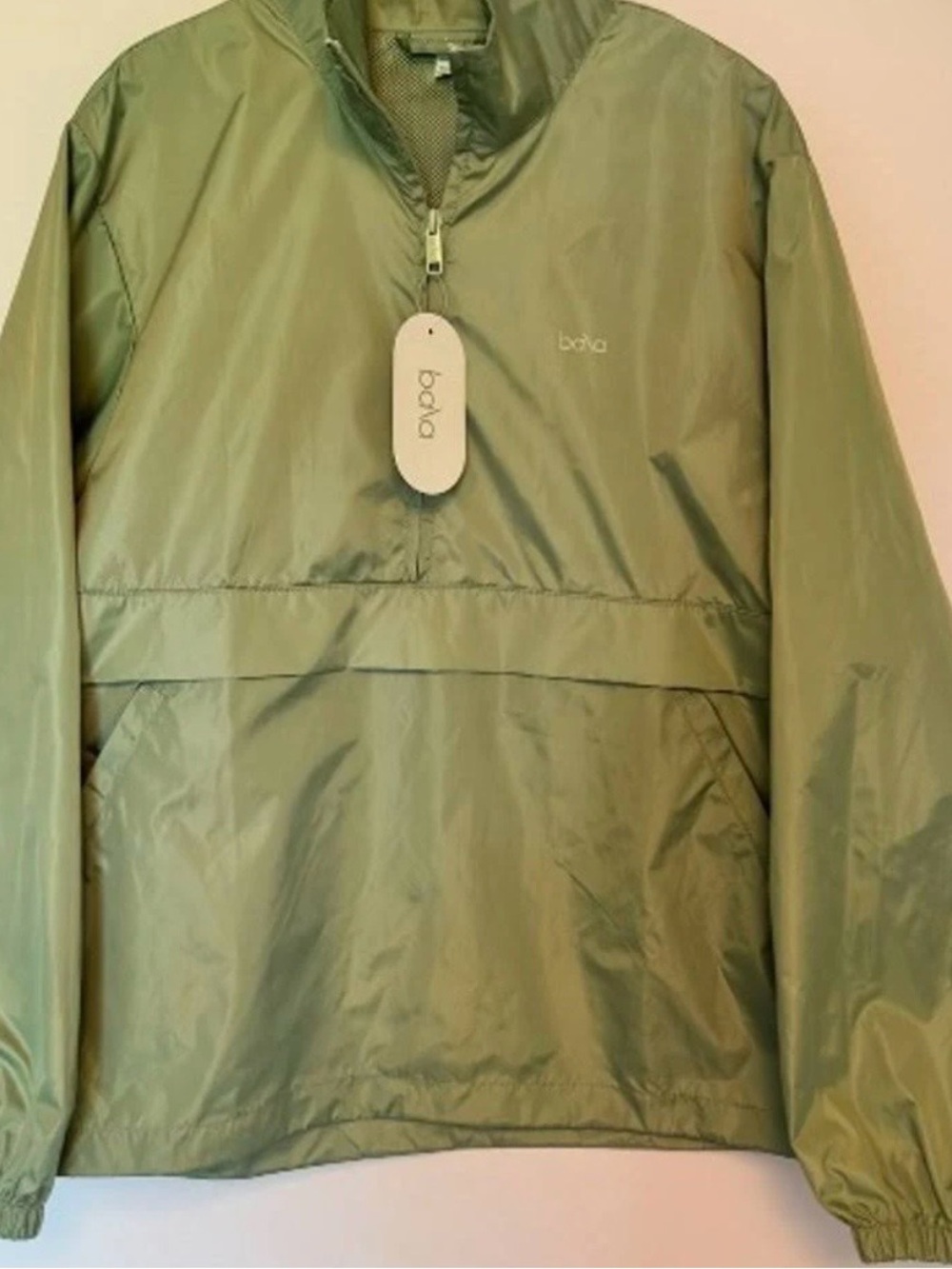 Bala Sage Green Lightweight Windbreaker Jacket- S/M